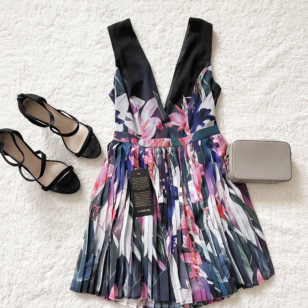 Multi-colored Mini Dress